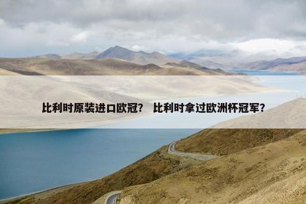 比利时原装进口欧冠？ 比利时拿过欧洲杯冠军？