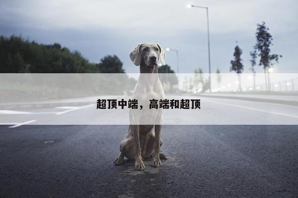 超顶中端,高端和超顶 超顶中端,高端和超顶