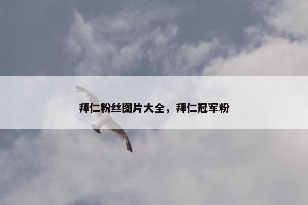 拜仁粉丝图片大全，拜仁冠军粉