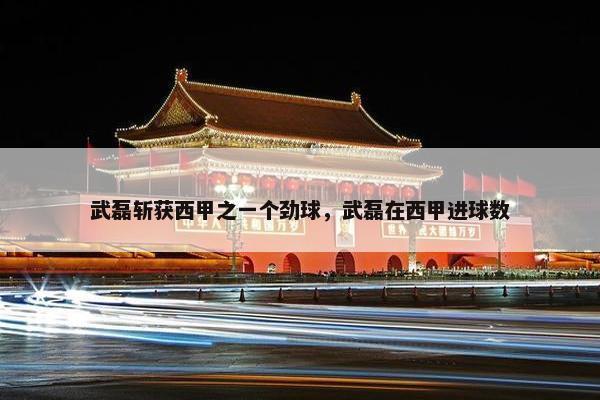 武磊斩获西甲之一个劲球，武磊在西甲进球数