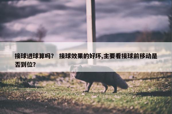 接球进球算吗？ 接球效果的好坏,主要看接球前移动是否到位？
