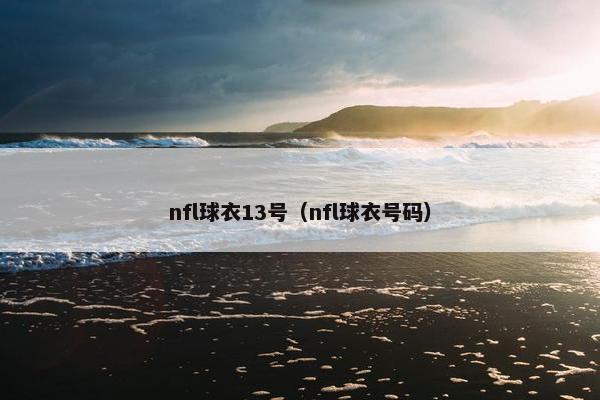 nfl球衣13号（nfl球衣号码）