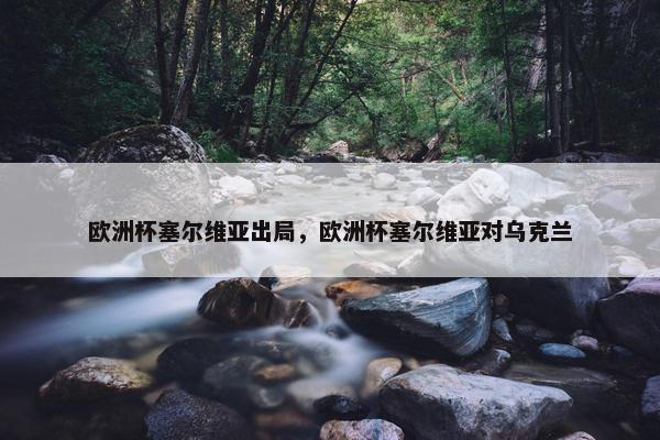 欧洲杯塞尔维亚出局，欧洲杯塞尔维亚对乌克兰