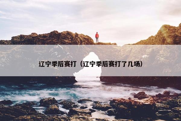 辽宁季后赛打（辽宁季后赛打了几场）