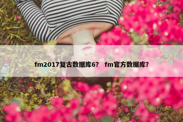 fm2017复古数据库6？ fm官方数据库？