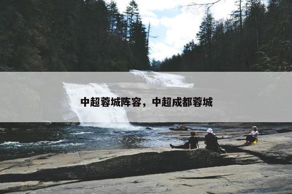 中超蓉城阵容，中超成都蓉城