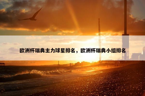 欧洲杯瑞典主力球星排名，欧洲杯瑞典小组排名