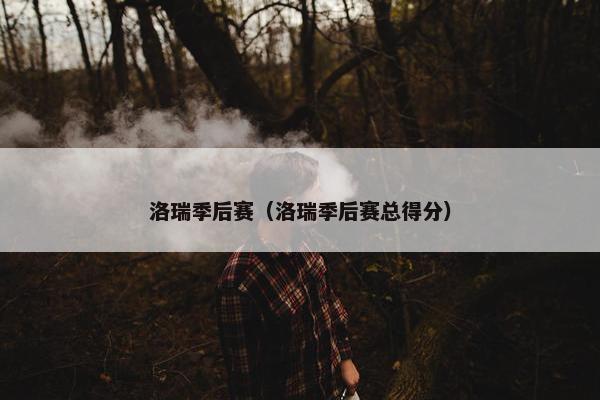 洛瑞季后赛（洛瑞季后赛总得分）