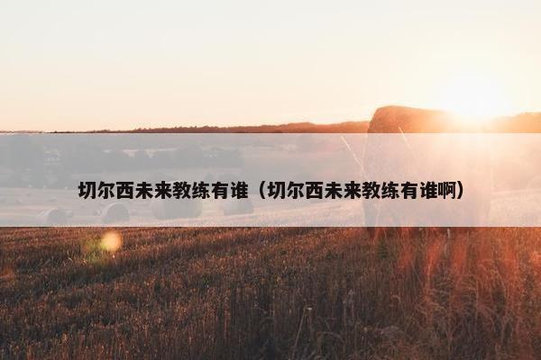切尔西未来教练有谁（切尔西未来教练有谁啊）