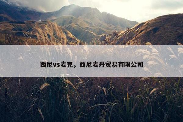西尼vs麦克，西尼麦丹贸易有限公司