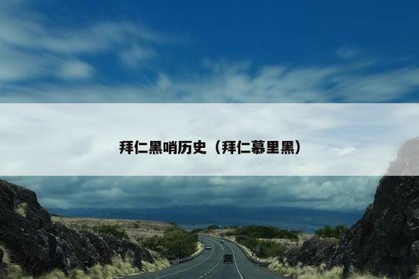 拜仁黑哨历史（拜仁慕里黑）
