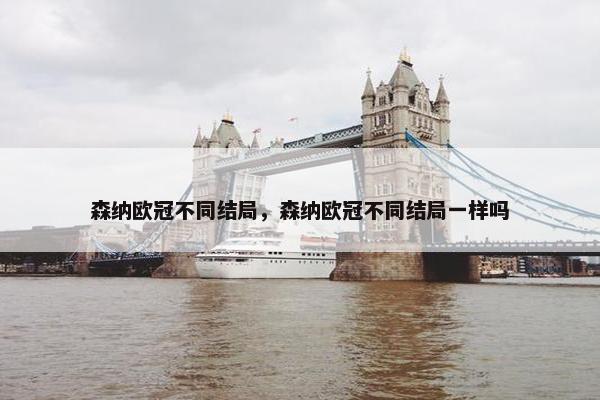 森纳欧冠不同结局，森纳欧冠不同结局一样吗