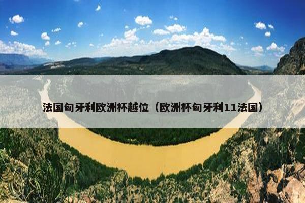 法国匈牙利欧洲杯越位（欧洲杯匈牙利11法国）