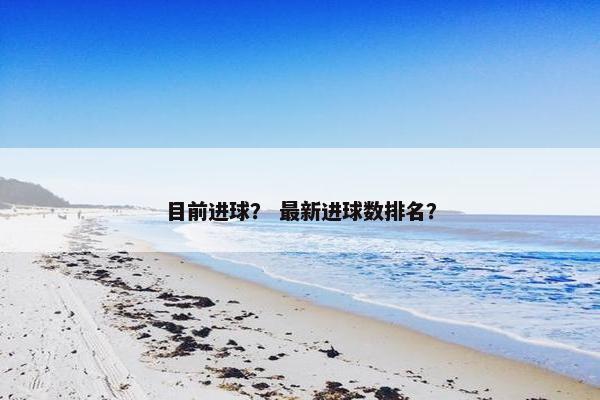 目前进球？ 最新进球数排名？