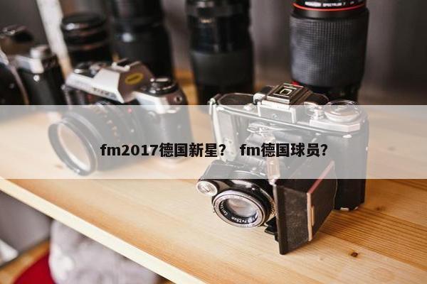 fm2017德国新星？ fm德国球员？