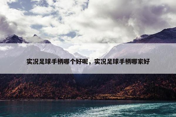 实况足球手柄哪个好呢，实况足球手柄哪家好