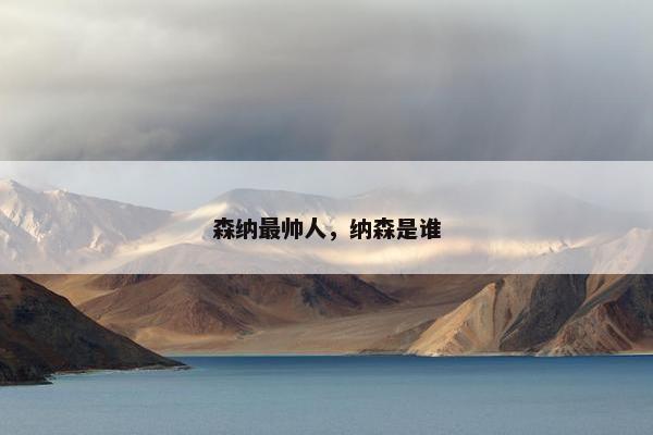 森纳最帅人，纳森是谁
