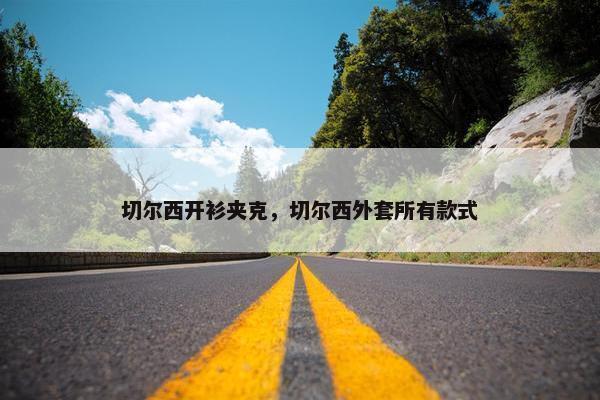 切尔西开衫夹克，切尔西外套所有款式