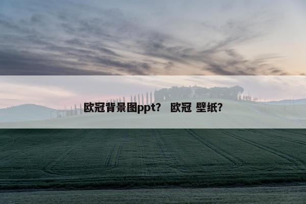 欧冠背景图ppt？ 欧冠 壁纸？