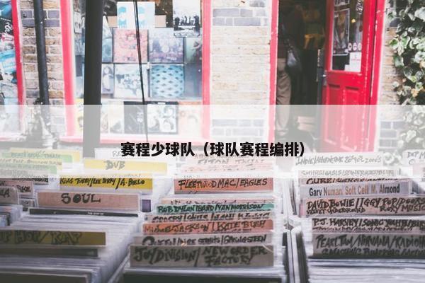 赛程少球队（球队赛程编排）