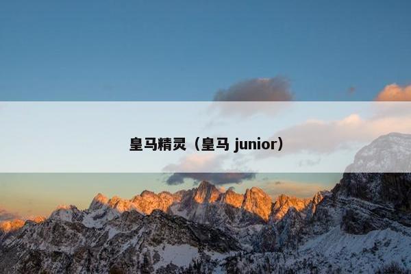 皇马精灵（皇马 junior）