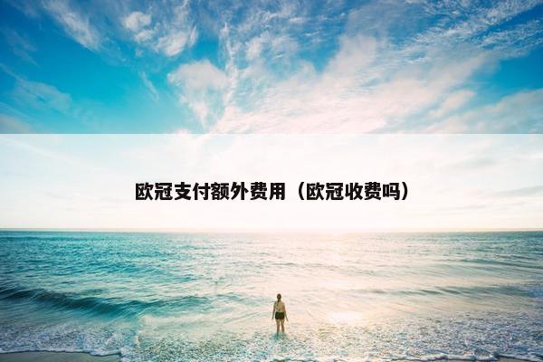 欧冠支付额外费用（欧冠收费吗）