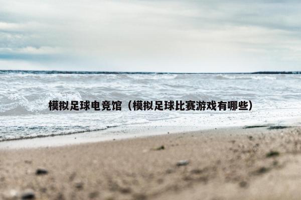 模拟足球电竞馆（模拟足球比赛游戏有哪些）