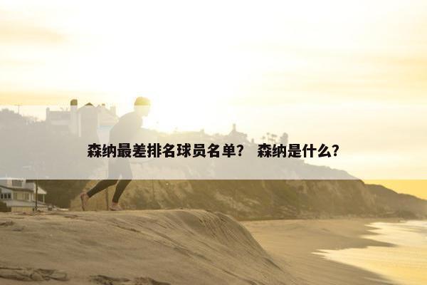 森纳最差排名球员名单？ 森纳是什么？