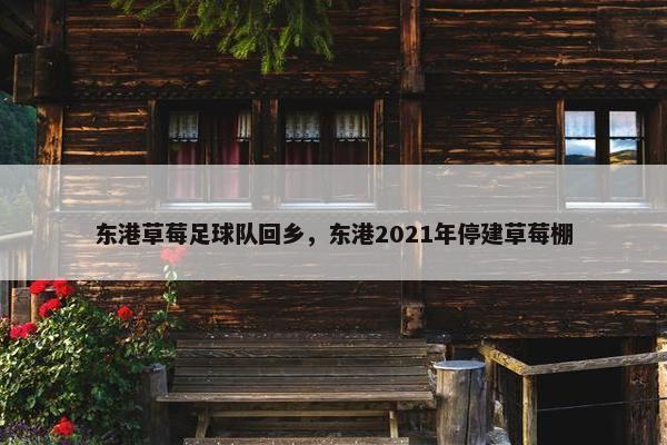 东港草莓足球队回乡，东港2021年停建草莓棚