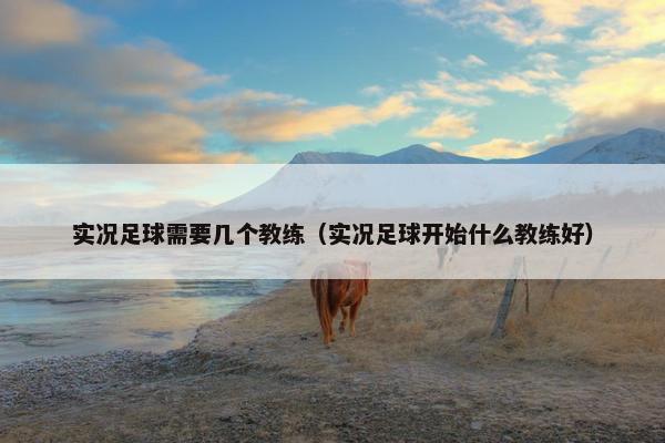 实况足球需要几个教练（实况足球开始什么教练好）