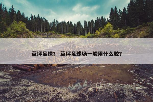 草坪足球？ 草坪足球场一般用什么胶？