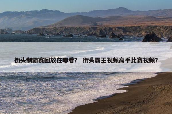 街头制霸赛回放在哪看？ 街头霸王视频高手比赛视频？