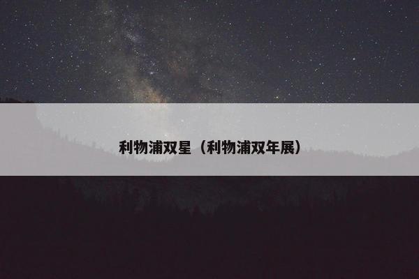 利物浦双星（利物浦双年展）