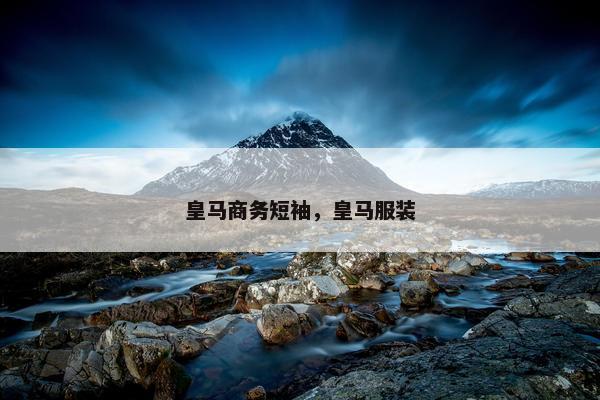 皇马商务短袖，皇马服装