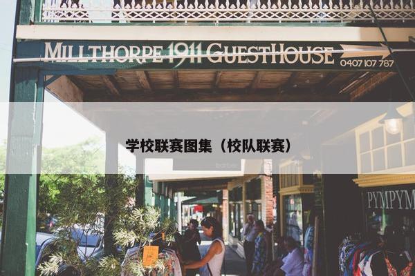 学校联赛图集（校队联赛）