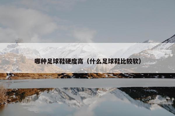 哪种足球鞋硬度高（什么足球鞋比较软）