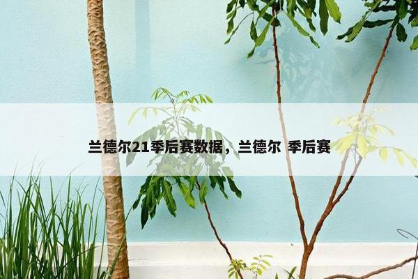 兰德尔21季后赛数据，兰德尔 季后赛
