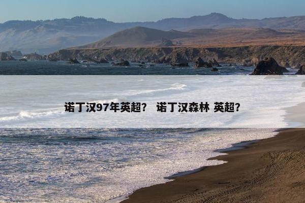 诺丁汉97年英超？ 诺丁汉森林 英超？