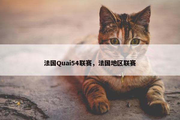 法国Quai54联赛，法国地区联赛