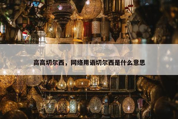 高高切尔西，网络用语切尔西是什么意思