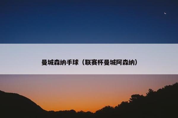 曼城森纳手球（联赛杯曼城阿森纳）