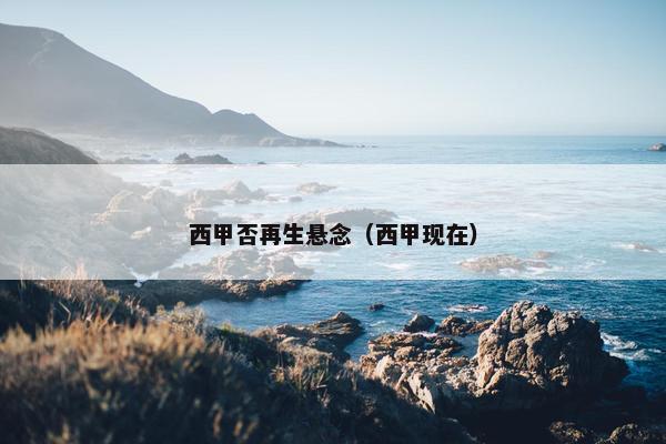西甲否再生悬念（西甲现在）