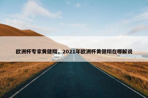 欧洲杯专家黄健翔，2021年欧洲杯黄健翔在哪解说