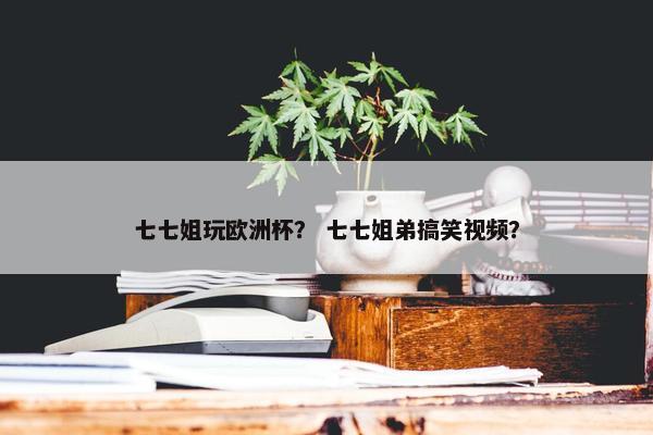 七七姐玩欧洲杯？ 七七姐弟搞笑视频？