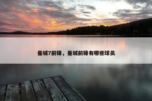 曼城7前锋，曼城前锋有哪些球员