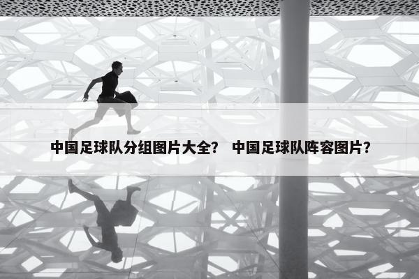 中国足球队分组图片大全？ 中国足球队阵容图片？