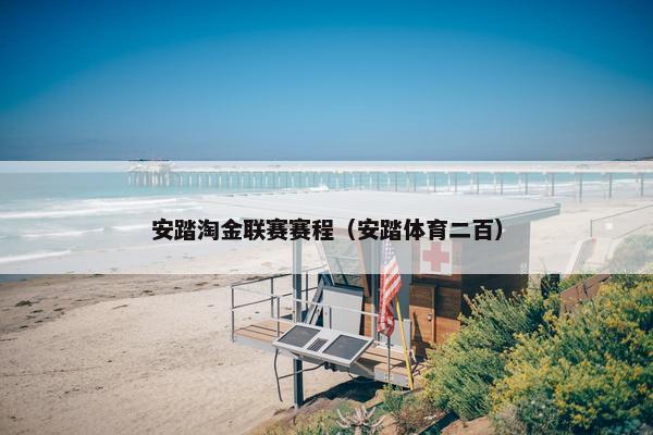 安踏淘金联赛赛程（安踏体育二百）