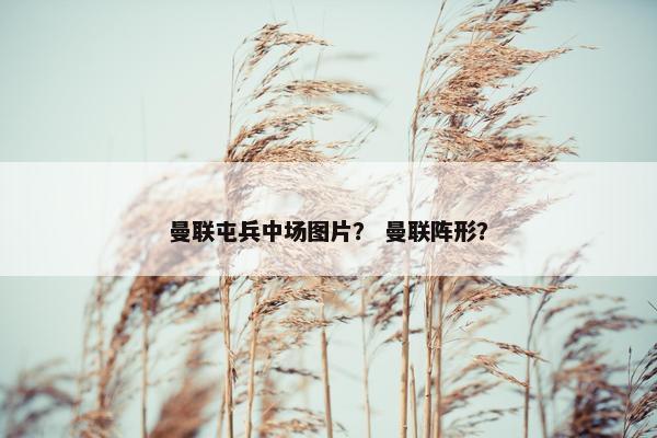 曼联屯兵中场图片？ 曼联阵形？