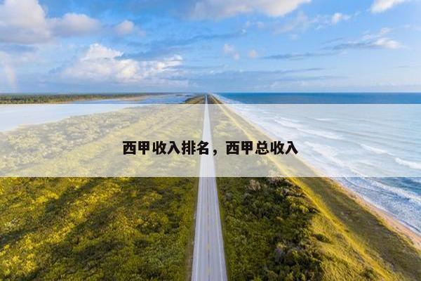 西甲收入排名，西甲总收入