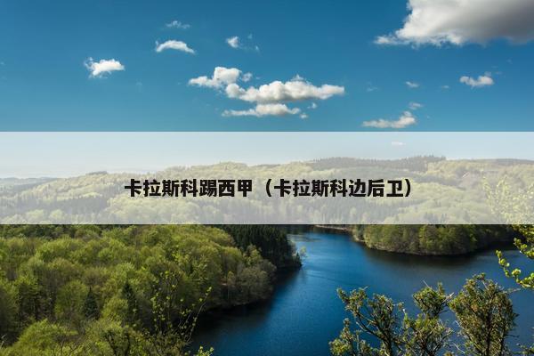 卡拉斯科踢西甲（卡拉斯科边后卫）